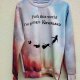 WZORZYSTA BLUZA