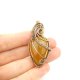 Agat brazylijski wisiorek wire wrapping