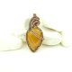 Agat brazylijski wisiorek wire wrapping