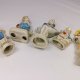 Zestaw ceramicznych figurek, vintage