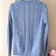 Zara sweter w warkoczowy splot