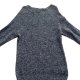 Samsoe Samsoe sweter męski L szary niebieski melanż Unisex basic premium stan bdb