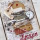 Moc życzeń - męska kartka vintage