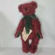 Miś kolekcjonerski Hermann Christmas Bear 1997 moher vintage