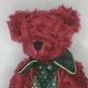 Miś kolekcjonerski Hermann Christmas Bear 1997 moher vintage