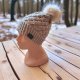 Czapka handmade merynos