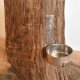 Świecznik drewniany, stare drewno, loft, wabi-sabi /14/ rękodzieło, handmade