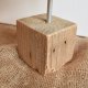 Świecznik drewniany, stare drewno, loft, industrialny, wabi-sabi /12/ rękodzieło, handmade