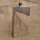 Świecznik drewniany, stare drewno, loft, industrialny /6/ rękodzieło, handmade