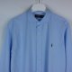Ralph Lauren koszula slim fit bawełna blue / L