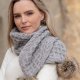 Zestaw CZAPKA + SZALIK 100% wełna Merino - UNISEX