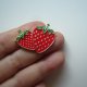 PIN PRZYPINKA BROSZKA TRUSKAWKI
