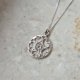 ROSETTE II - naszyjnik srebro 925