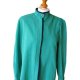 Vintage Ladies blouse,80s blouse,office blouse,Vintage Clothing, blouse bluzka koszula zielona