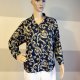 Bluzka damska w barokowy wzór – elegancja i charakter, rozmiar 40–42