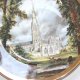 SALISBURY CATHEDRAL dekoracyjny talerz 1976