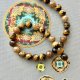 Italy Quartz and Tiger's eye Stones Necklace ❤ Stworzony przez naturę ❤ Piękne duże kamienie.