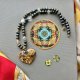 Murano Millefiori Pearls Necklace ❤ Art Glass ❤ Bardzo ciekawy naszyjnik