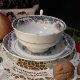 Royal Stafford duża filiżanka do herbaty i spodek styl orientalny przedwojenna porcelana
