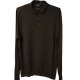 Sweter khaki 100% wełna merino basic klasyczny premium jesienno-zimowy M