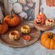Świecznik dynia halloween mała jesień