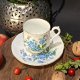 Angielska porcelana Royal Albert filiżanka i spodek wzór Forget me not kształt Hampton