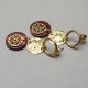 Alloys Collection - Burgundy - kolczyki /09.10.25/
