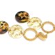 Alloys Collection - Cognac - kolczyki /06.10.25/