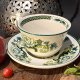 Angielska Ceramika filiżanka i spodek Dynasty Collection wzór Jade