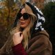 Balaclava z moheru ręcznie szydełkowana, kominiarka czapka handmade