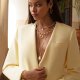 Sautoir /white pearls/ 2025-06/ - naszyjnik