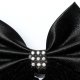 KOKARDA spinka do włosów czarna
