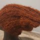 Beanie brąz   moher