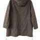Kurtka khaki ocieplana parka vintage Nuage plus size