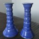Skandynawskie świeczniki  ceramiczne 2szt retro styl