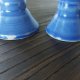Skandynawskie świeczniki  ceramiczne 2szt retro styl