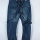 Crafted spodnie vintage na szelkach / XS