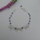 Naszyjnik kryształ górski lapis lazuli wire wrapping