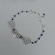 Naszyjnik kryształ górski lapis lazuli wire wrapping