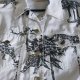 Vintage  Betty Barclay kurtka jeansowa bawełniana  zwierzęcy wzór  S