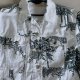 Vintage  Betty Barclay kurtka jeansowa bawełniana  zwierzęcy wzór  S