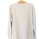 Sweter vintage bawełna Jack&Jones beżowy