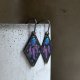 Kolczyki Little Flowers - Blue & Purple