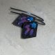 Kolczyki Little Flowers - Blue & Purple