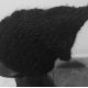black z dziubkiem moher cotton