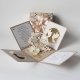 50 rocznica ślubu, złote gody, exploding box, kartka 3d