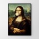 Plakat Mona Lisa ze złotym balonem 40x50 cm