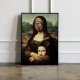 Plakat Krzyk Mony Mona Lisa - format 61x91 cm