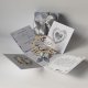 25 rocznica ślubu, srebrne gody, exploding box, kartka 3d