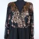 Shein elegancki kombinezon cekiny / XL